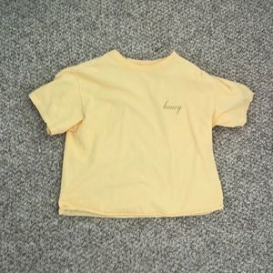 brandy melville honey shirt